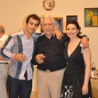 With my father, Vilen Galstyan (acclaimed ballet dancer and choreographer) and my half-brother David Galstyan (a brilliant ballet dancer with the Toulouse Opera, France).